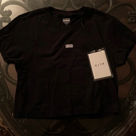 Kith Black Crop Top - Picture 2 of 8